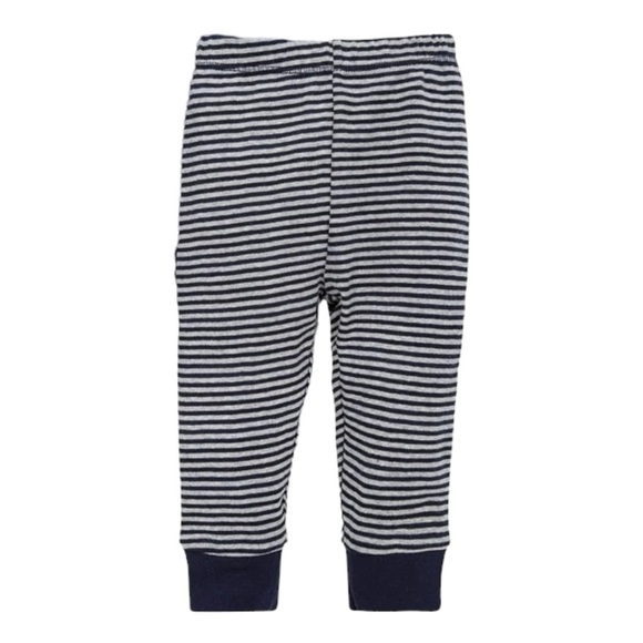 Navy and White Striped Baby Pants - Picture 1 of 6